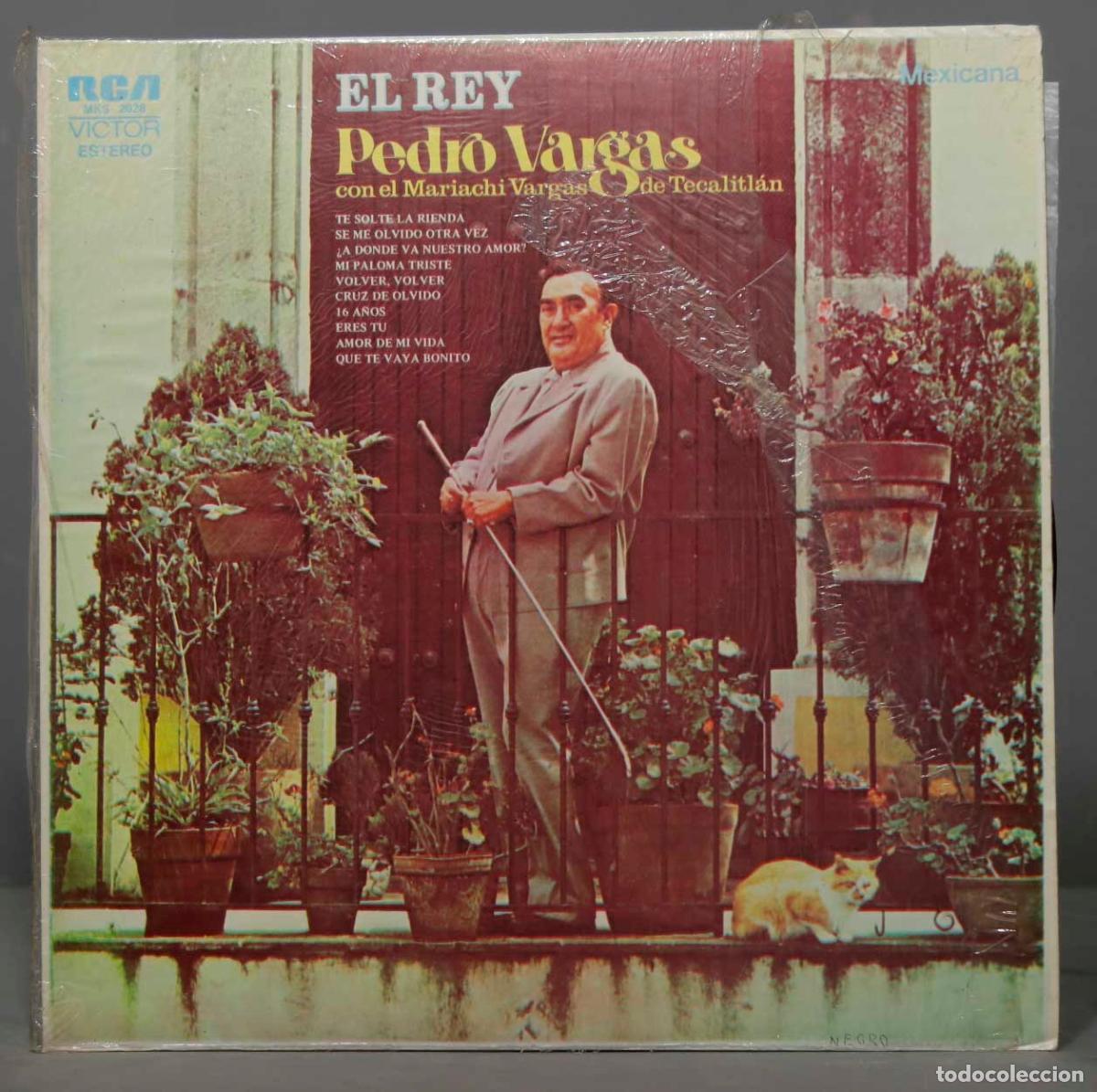 Discos de vinilo: LP. Pedro Vargas &ndash; El Rey - Foto 1