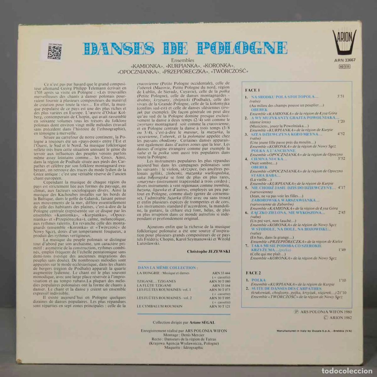Discos de vinilo: LP. Various &ndash; Danses De Pologne - Foto 2