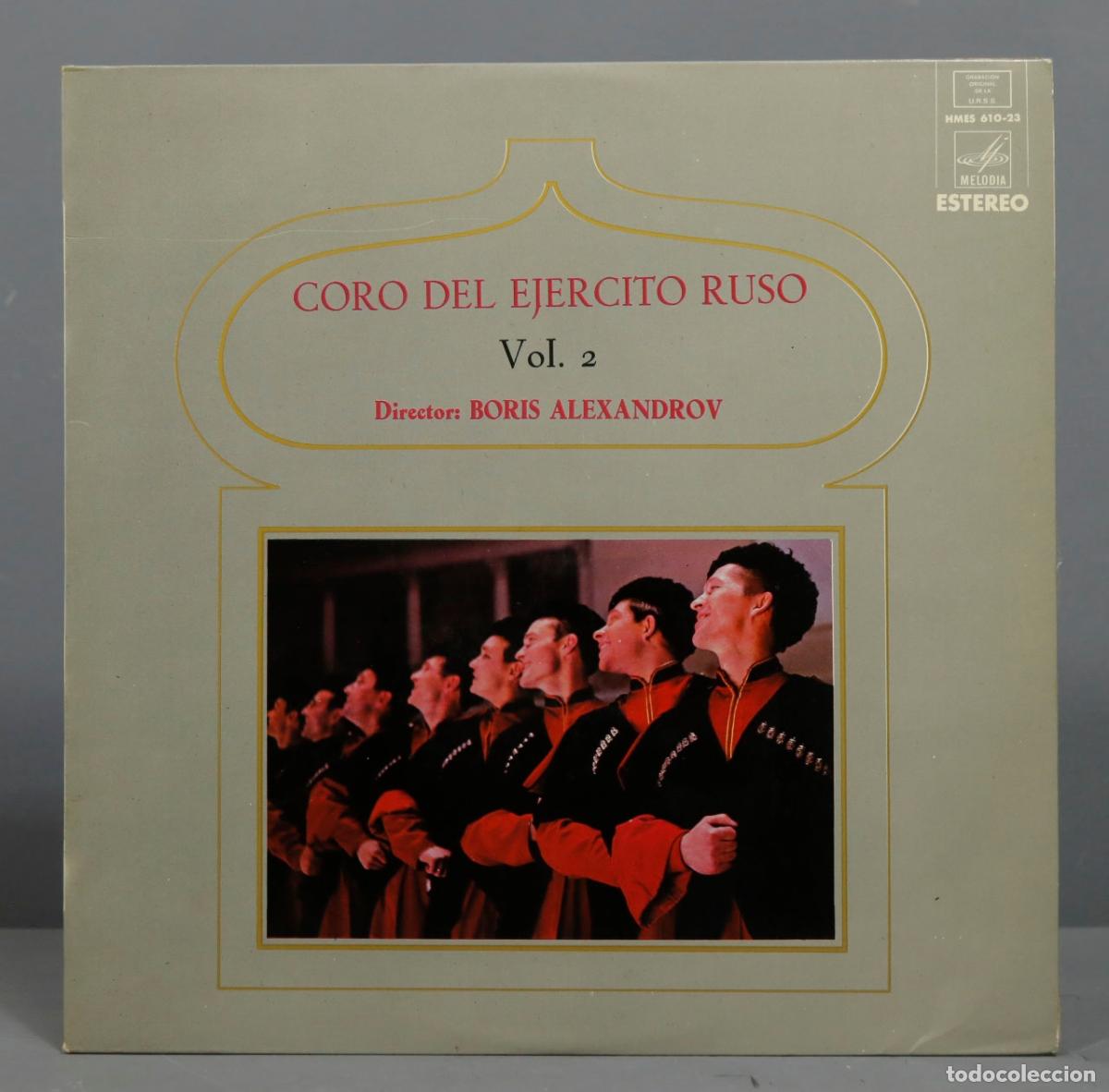 Dischi in vinile: LP. Coro Del Ej&eacute;rcito Ruso* director: Boris Alexandrov &ndash; Vol. 2