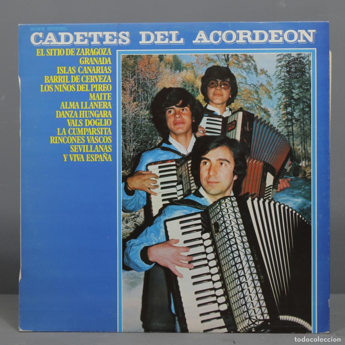 Discos de vinilo: LP. CADETES DEL ACORDEON - Foto 1