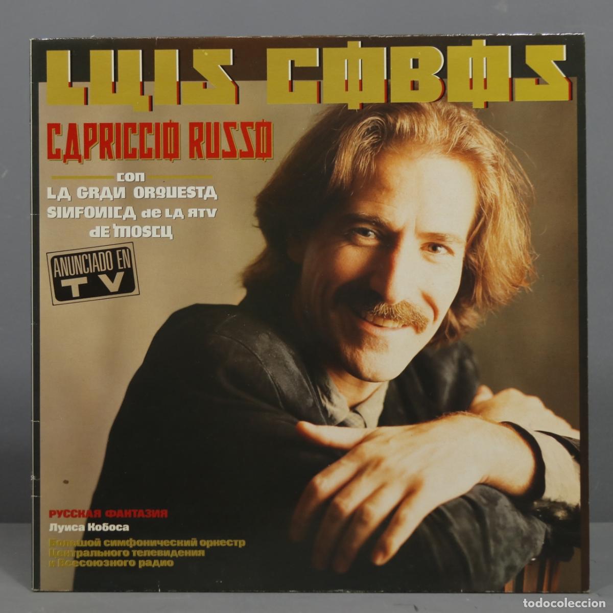Discos de vinilo: LP. LUIS COBOS. CAPRICCIO RUSSO - Foto 1