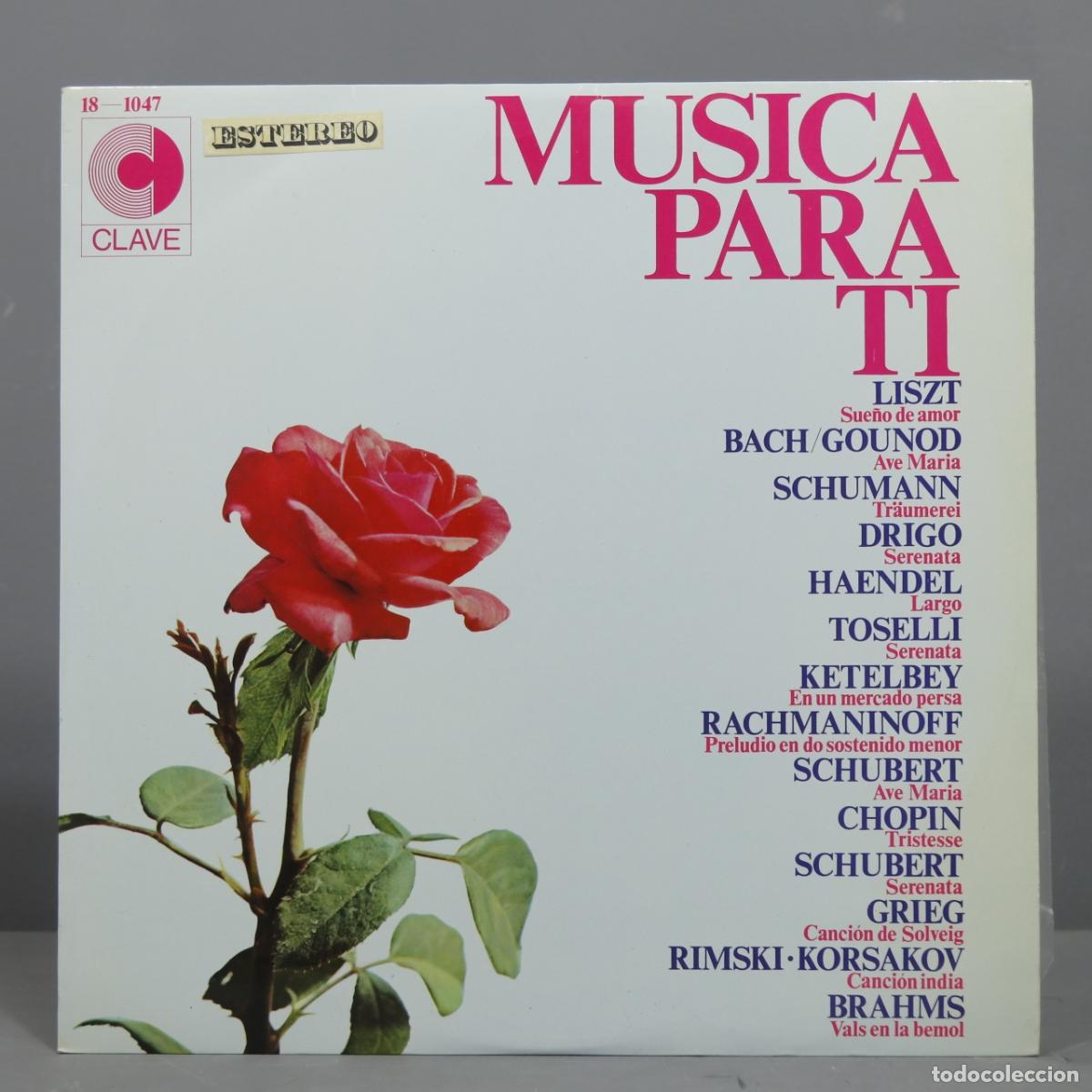 Discos de vinilo: LP. MUSICA PARA TI - Foto 1