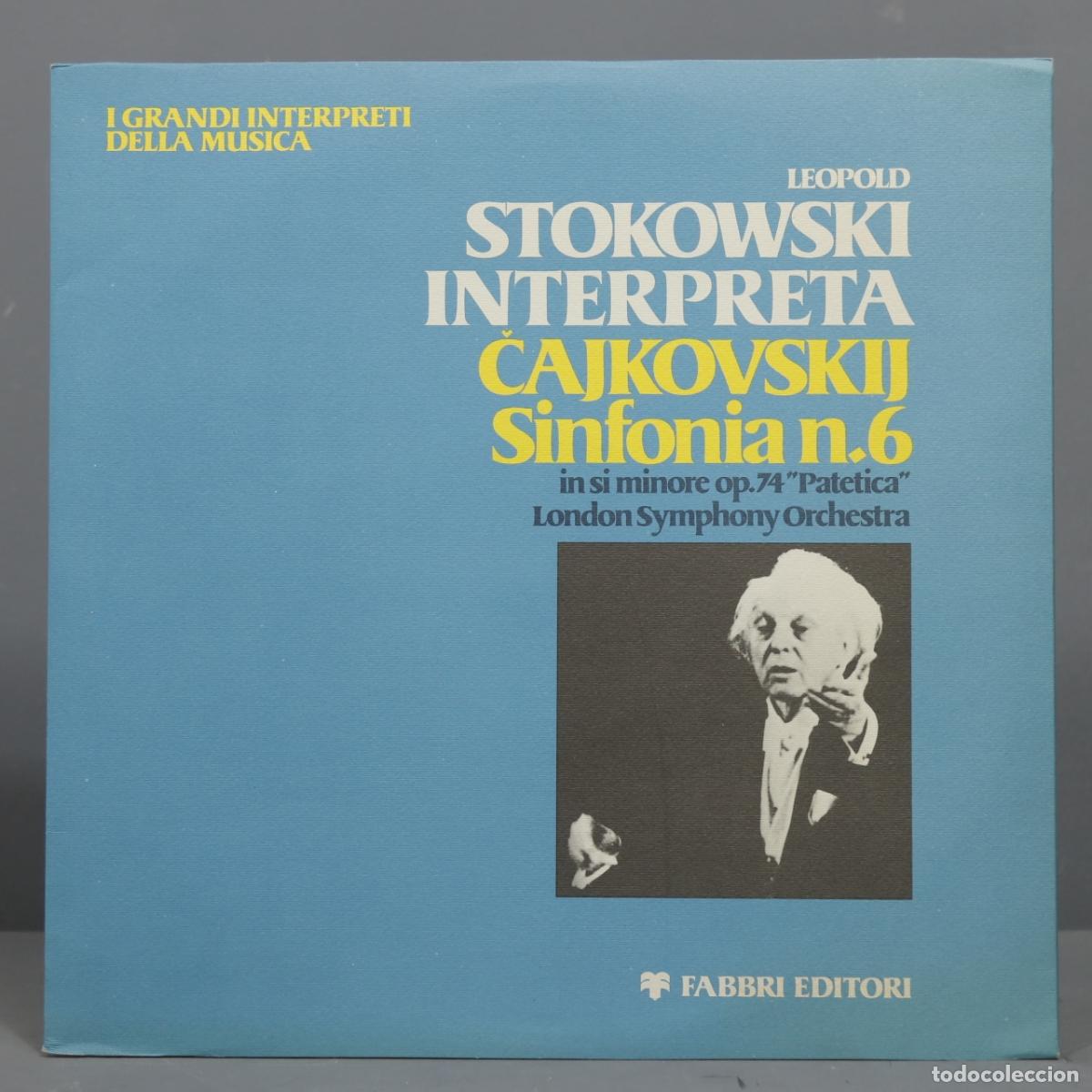 Vinyl records: LP. Sinfonia N.6 In Si Minore Op.74 Patetica. Leopold Stokowski Interpreta Čajkovskij