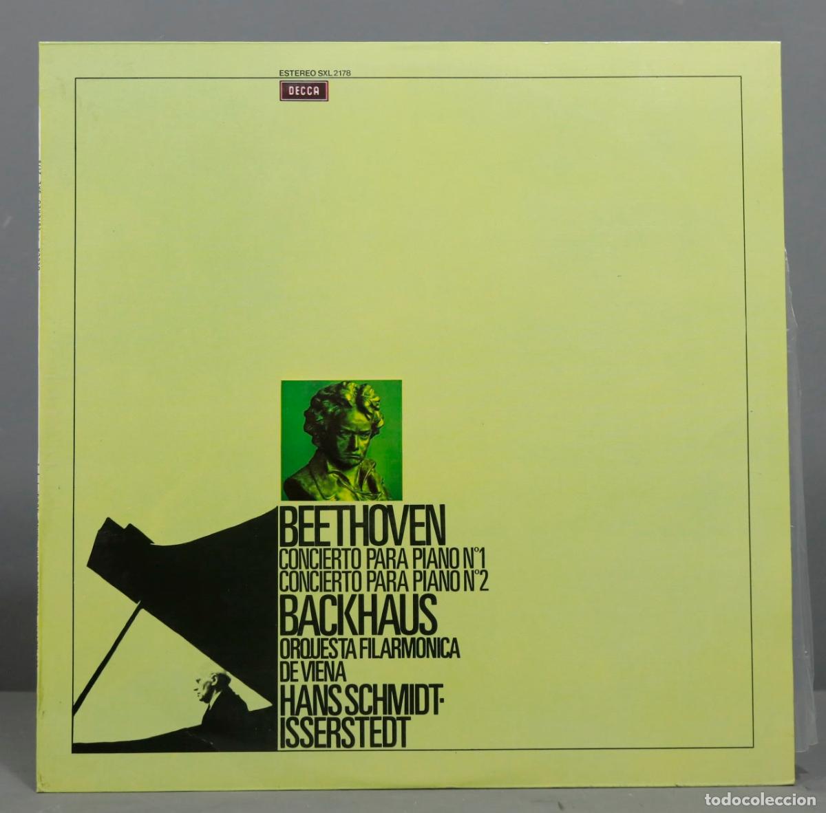 Vinyl records: LP. CONCIERTO PIANO 1 2. BACHKAUS. ISSERSTEDT