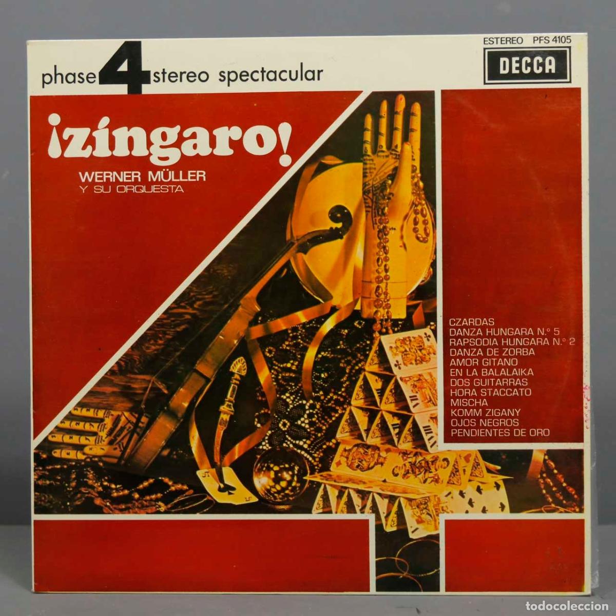 Discos de vinilo: LP. ZINGARO. MULLER - Foto 1