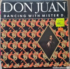 Discos de vinilo: MAXI - DON JUAN - DANCING WITH MISTER D. 1985 EDICION EUROPEA