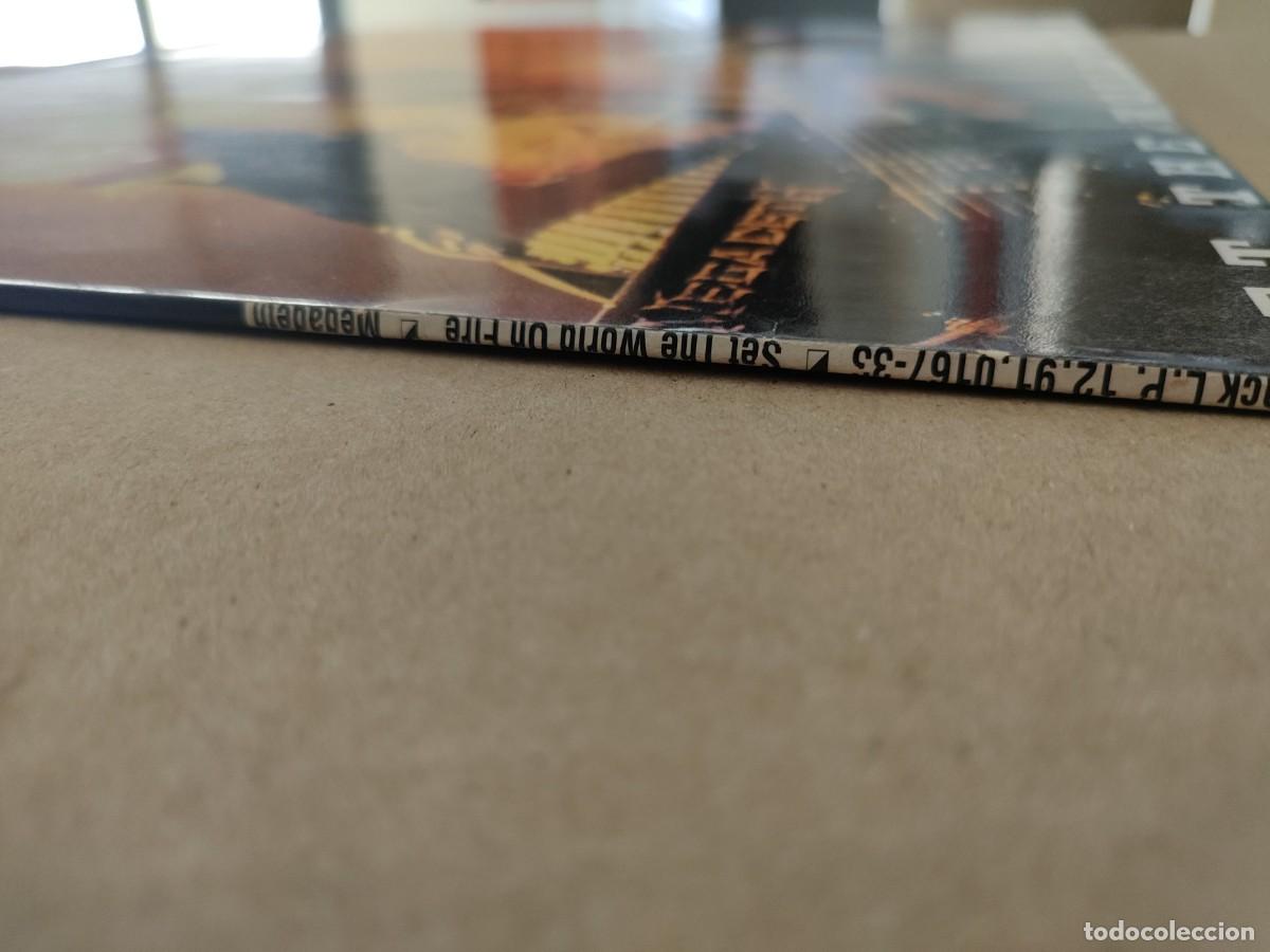 Discos de vinilo: MEGADETH - SET THE WORLD ON FIRE - Foto 2