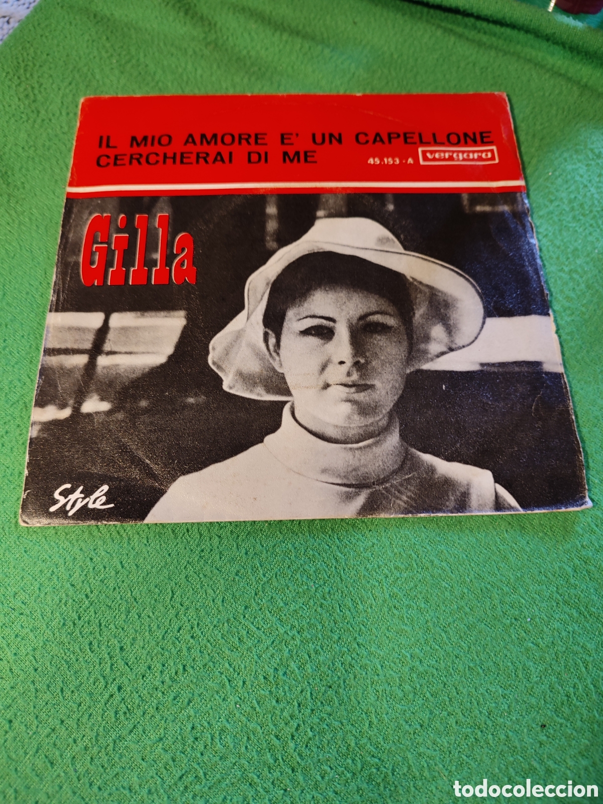 Discos de vinilo: Gilla - Il m&iacute;o amore e un capellone - Foto 1
