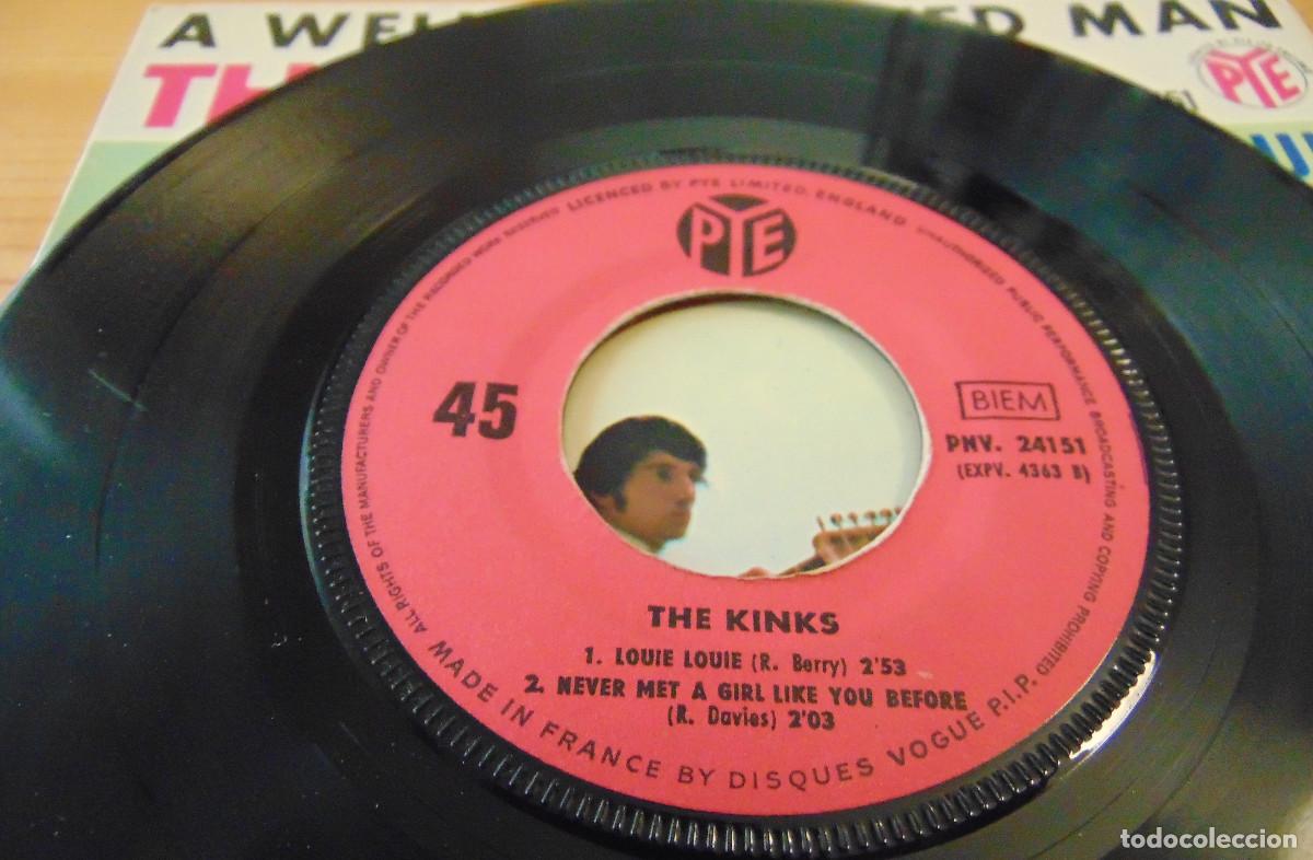Discos de vinilo: The Kinks &ndash; A Well-Respected Man + 3 - EP FRANCES 1965 - Foto 4