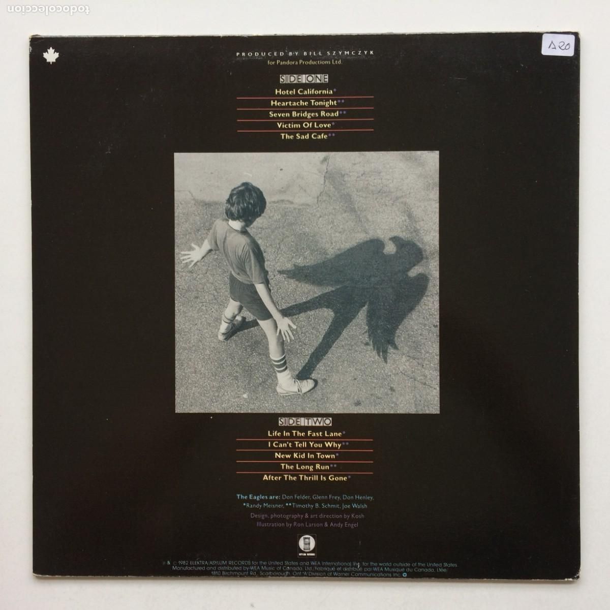 Discos de vinilo: Eagles &lrm;&ndash; Eagles Greatest Hits Volume 2 , Canada 1982 Asylum Records* - Foto 2