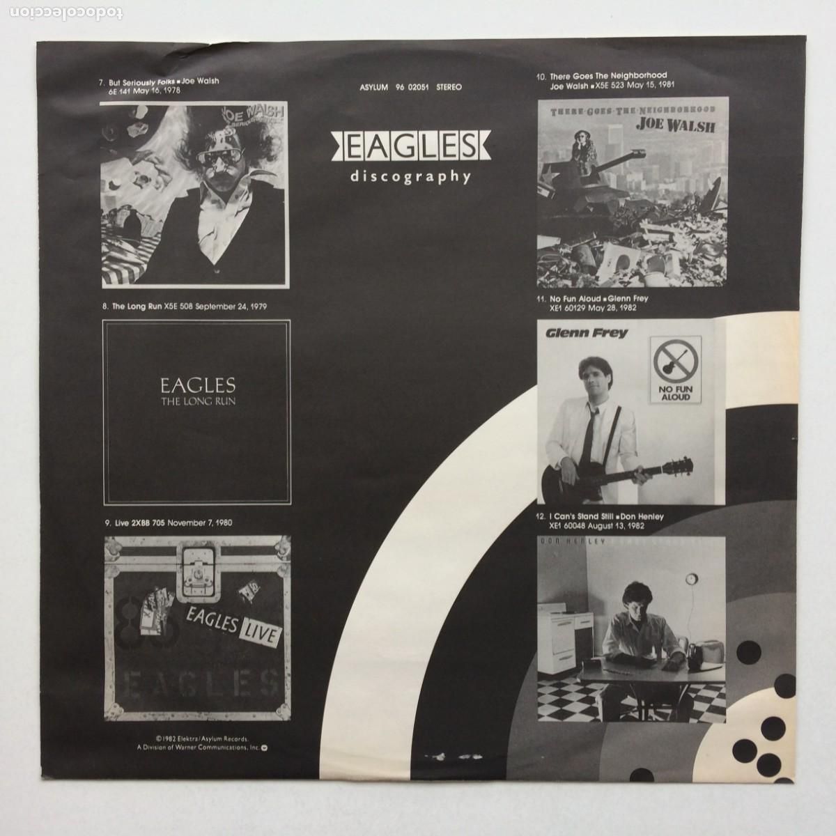 Discos de vinilo: Eagles &lrm;&ndash; Eagles Greatest Hits Volume 2 , Canada 1982 Asylum Records* - Foto 4
