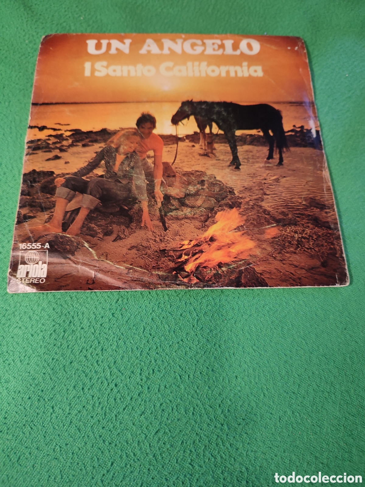 Discos de vinilo: I Santo California - Un angelo - Foto 1