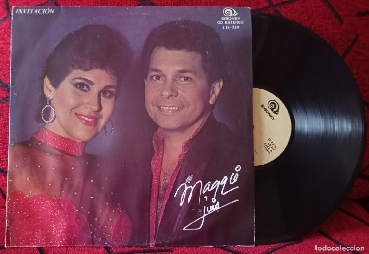 Vinyl records: MAGGIE CARLES & LUIS NODAL ** Invitacion ** VINILO ORIGINAL LP