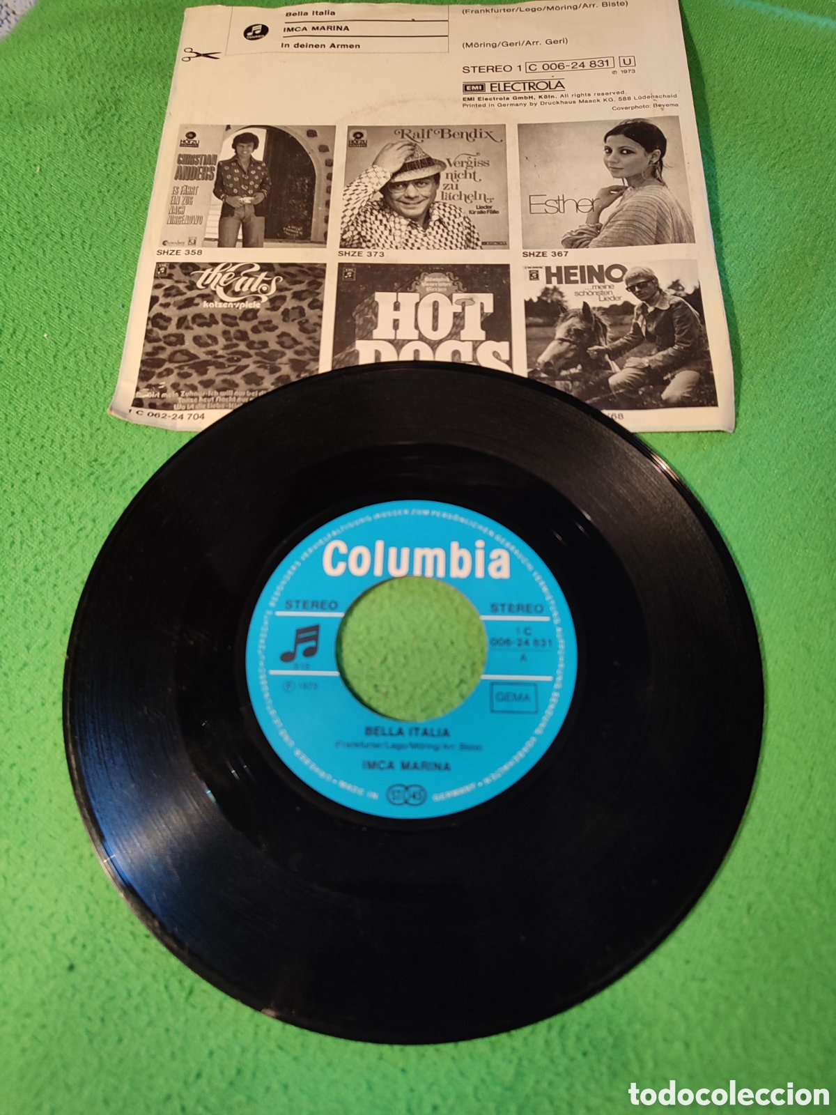 Discos de vinilo: Imca Marina - Bella Italia - Foto 2