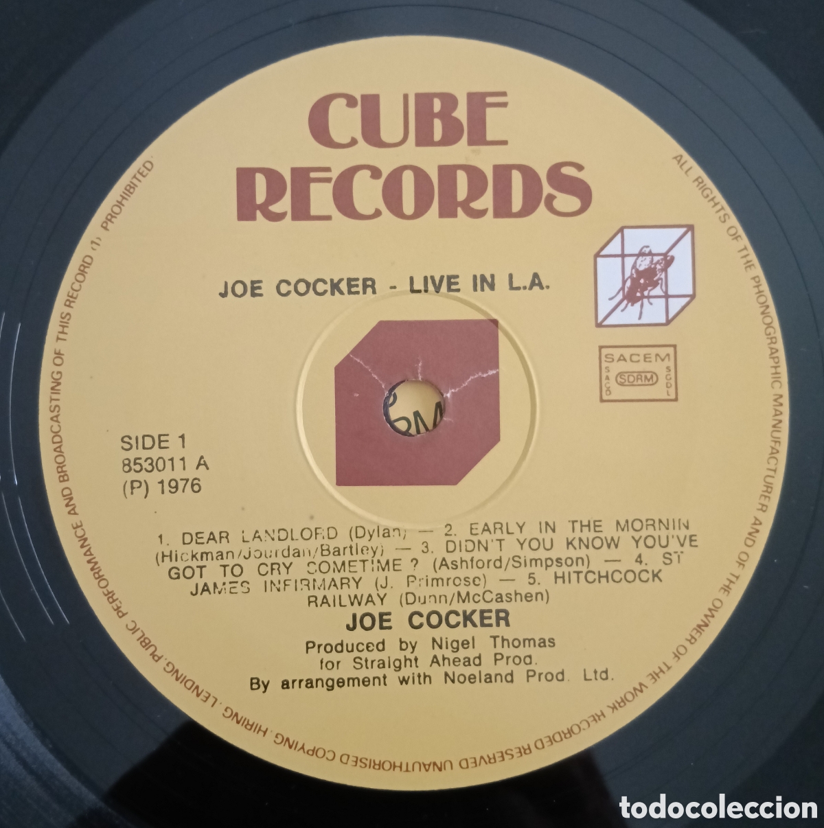 Discos de vinilo: Joe Cocker - Live in LA, 1976 - Foto 3