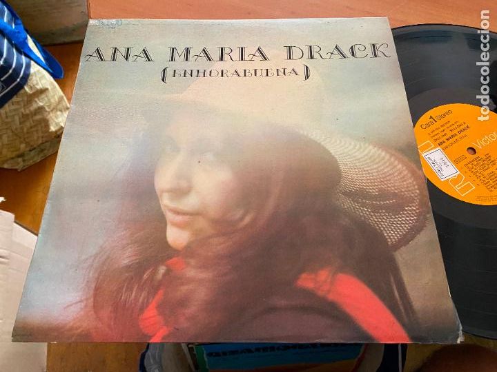 Discos de vinil: AMA MARIA DRACK (ENHORABUENA) LP ESPA&Ntilde;A 1976 (B-39)