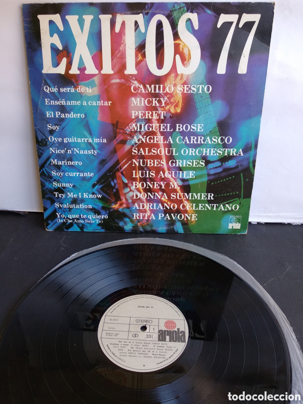 Discos de vinilo: EXITOS 77, SPAIN, ARIOLA, 1977, LC.3 - Foto 1
