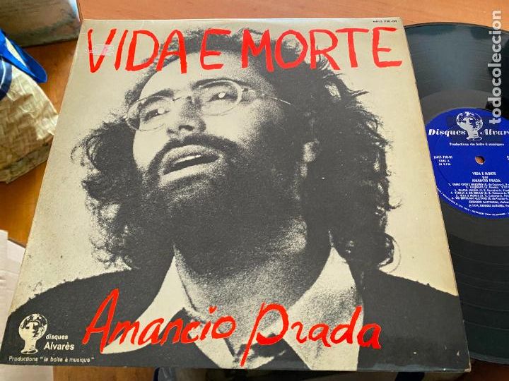 Discos de vinilo: AMANCIO PRADA (VIDA E MORTE) LP ESPA&Ntilde;A 1974 (B-40) - Foto 1