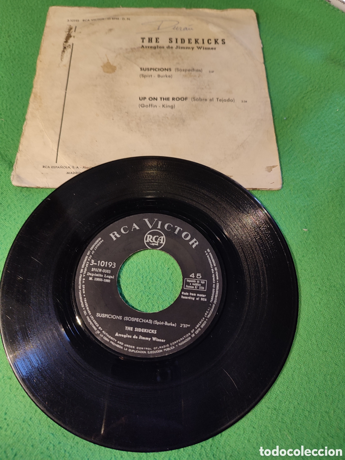 Discos de vinilo: The Sidekicks - Suspicions - Foto 2