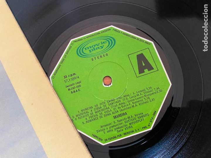 Discos de vinilo: MAREIRA ) LP ESPA&Ntilde;A 1980 (B-39) - Foto 2