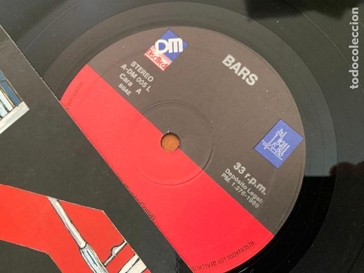 Discos de vinilo: BARS (RAMON) LP ESPA&Ntilde;A 1989 (B-39) - Foto 3