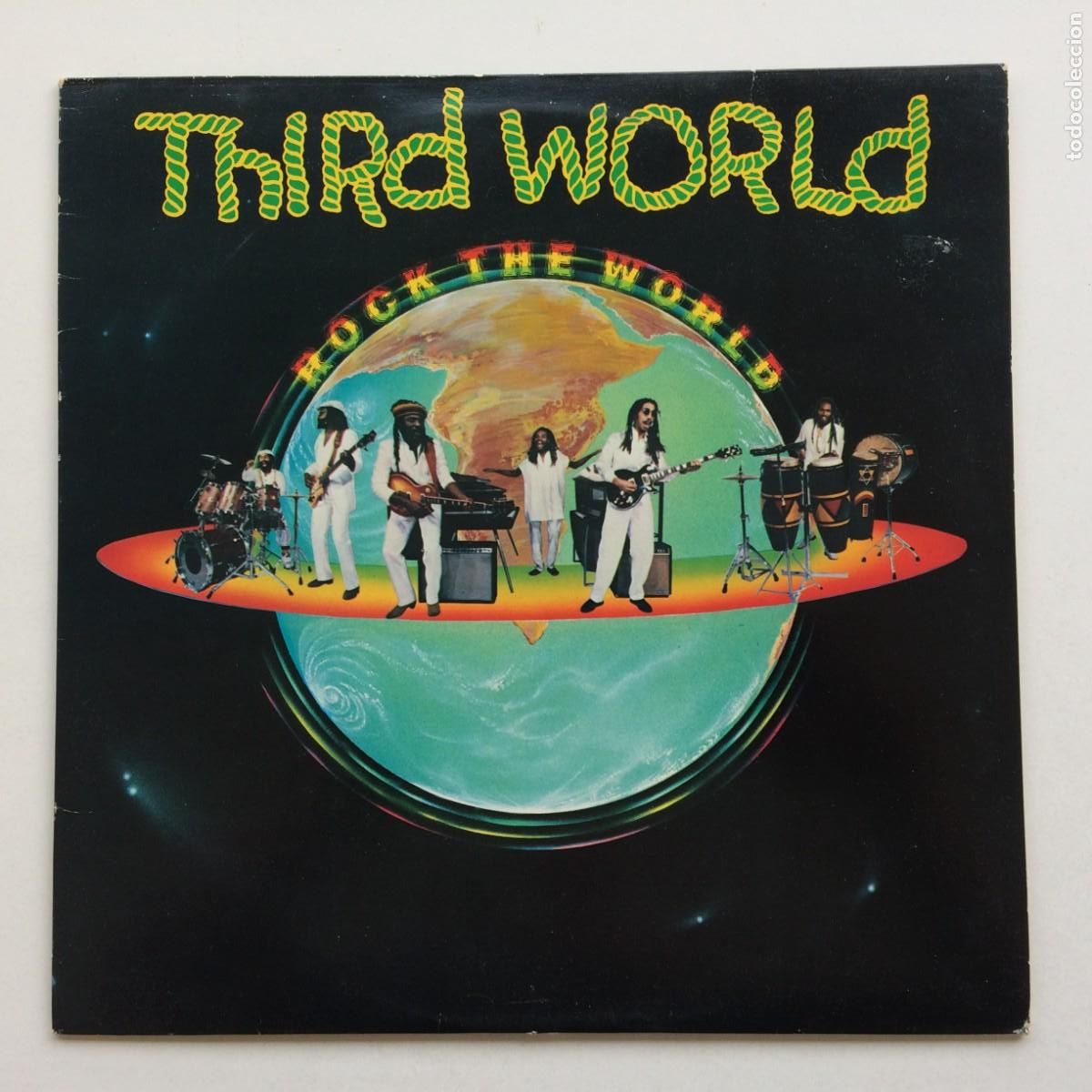 Discos de vinilo: Third World &lrm;&ndash; Rock The World , Holanda 1981 CBS - Foto 1