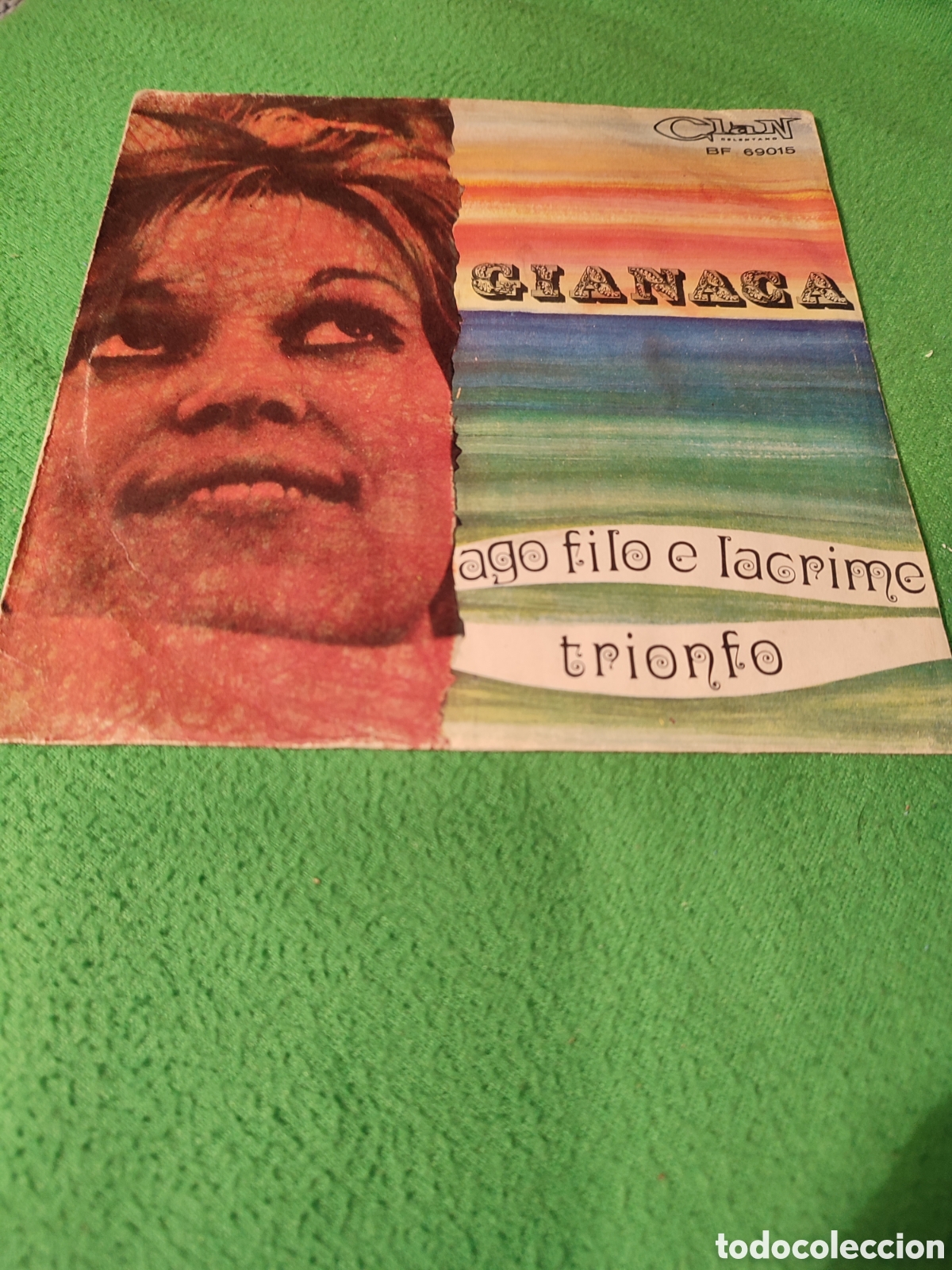 Discos de vinilo: Gianaca - Ago filo e lacrime - Foto 1