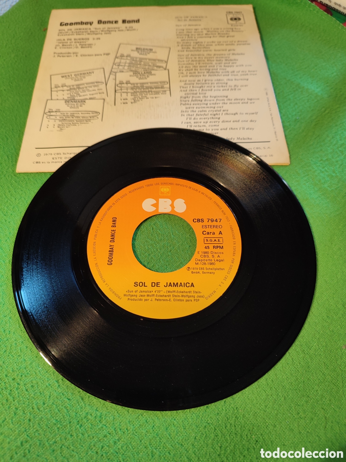 Discos de vinilo: Goombay dance Band - Sol de Jamaica - Foto 2