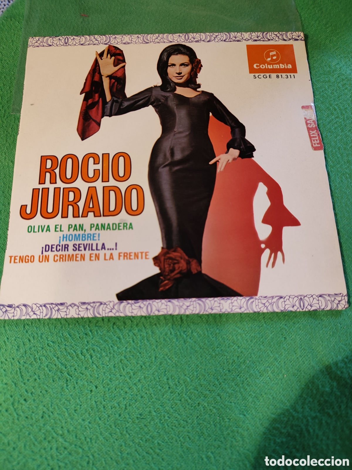 Discos de vinilo: Roc&iacute;o Jurado - Oliva el pan,panadera + 3 - Foto 1