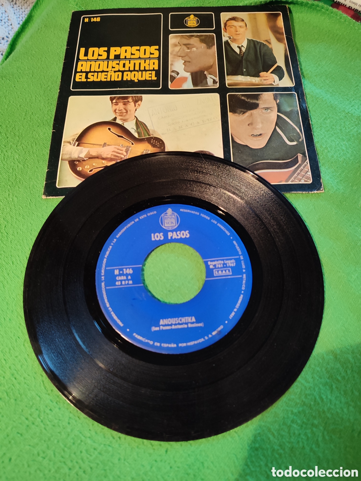 Discos de vinilo: Los Pasos - Anouschtka - Foto 2