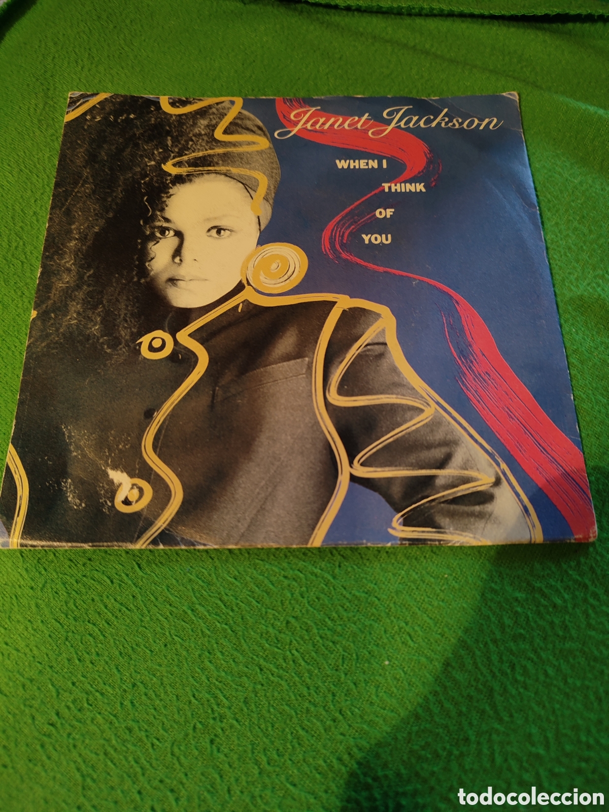 Discos de vinilo: Janet Jackson - When think of you - Foto 1