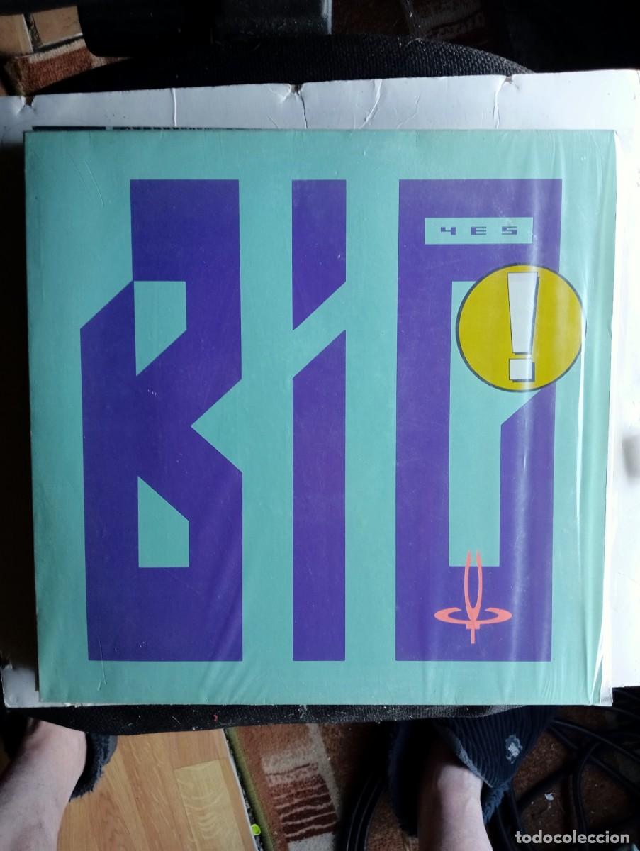 Discos de vinilo: Yes &ndash; Big Generator lp insert 1987 - Foto 1