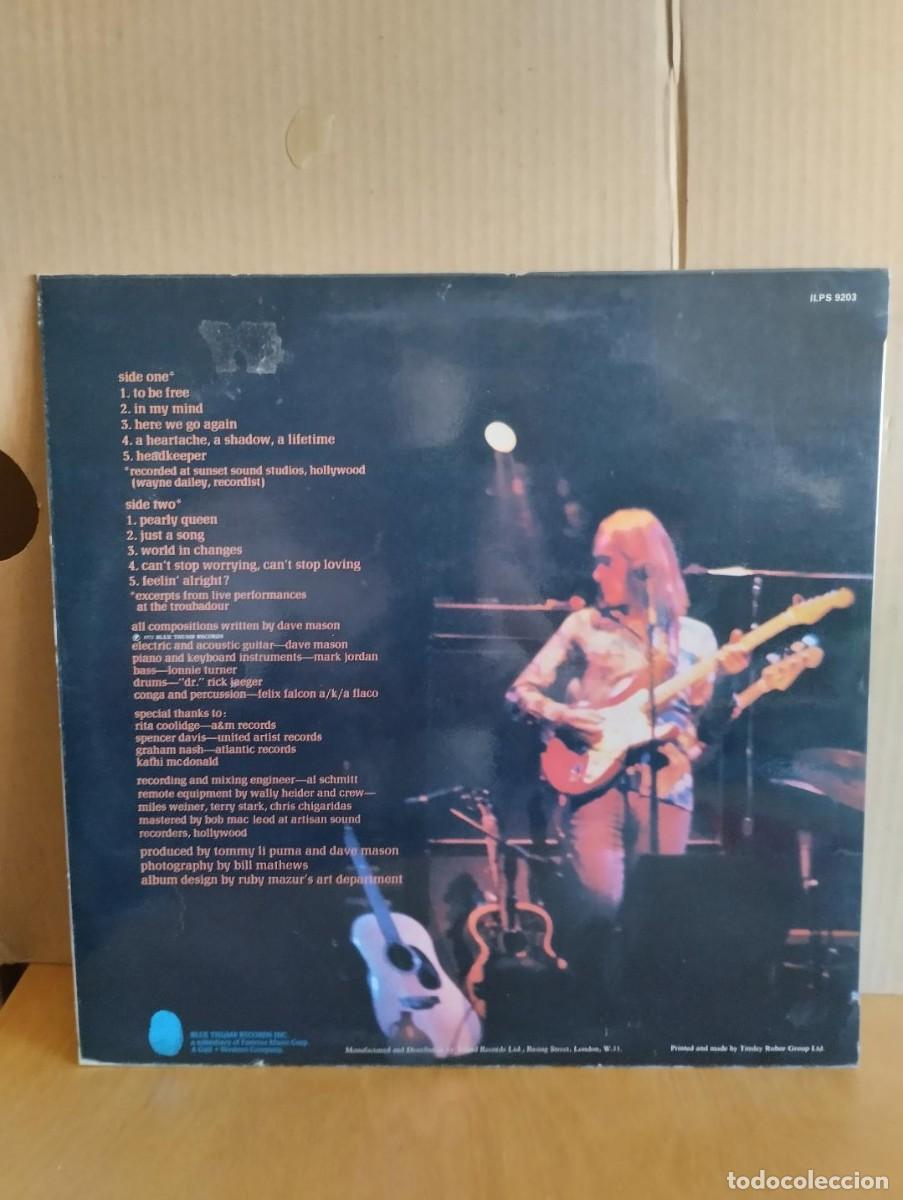 Discos de vinilo: DAVE MASON ---- HEADKEEPER - Foto 2