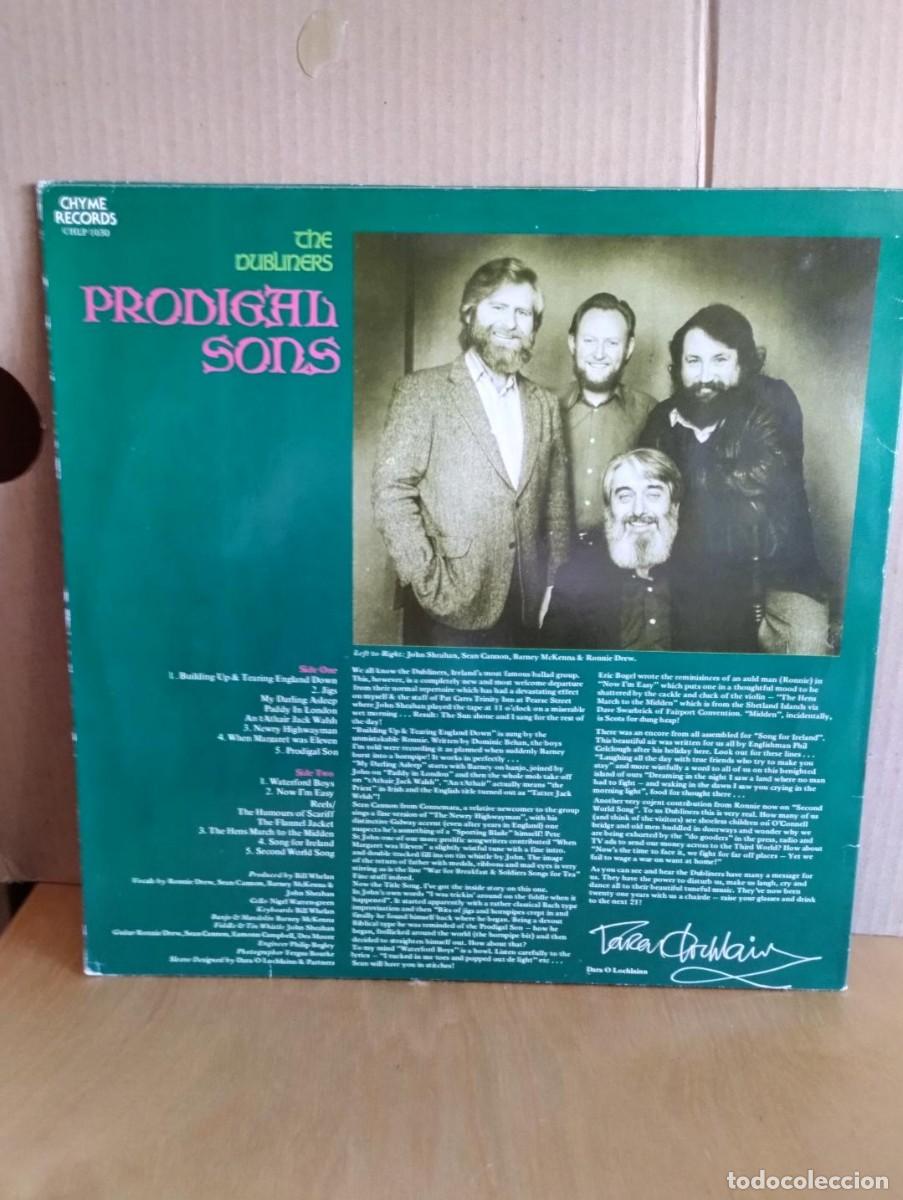 Discos de vinilo: THE DUBLINERS ---- PRODIGAL SONS - Foto 2