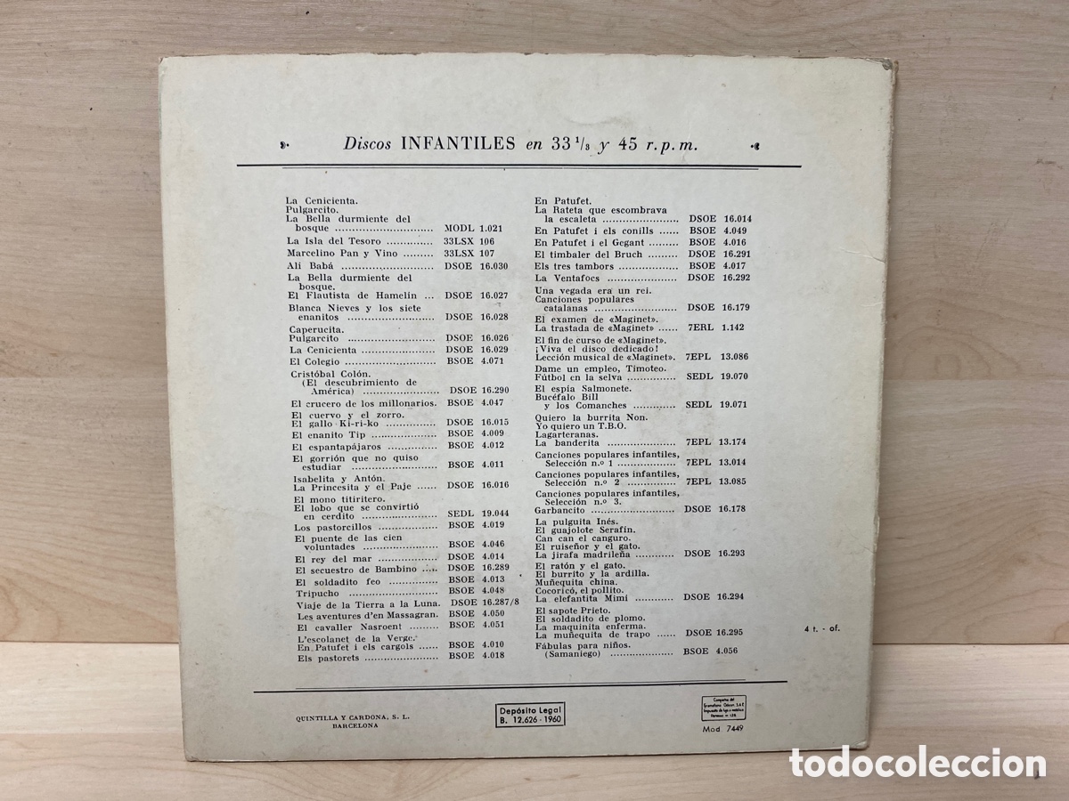 Discos de vinilo: El Gato Con Botas (7&rdquo;, Single, Gat) - Foto 3