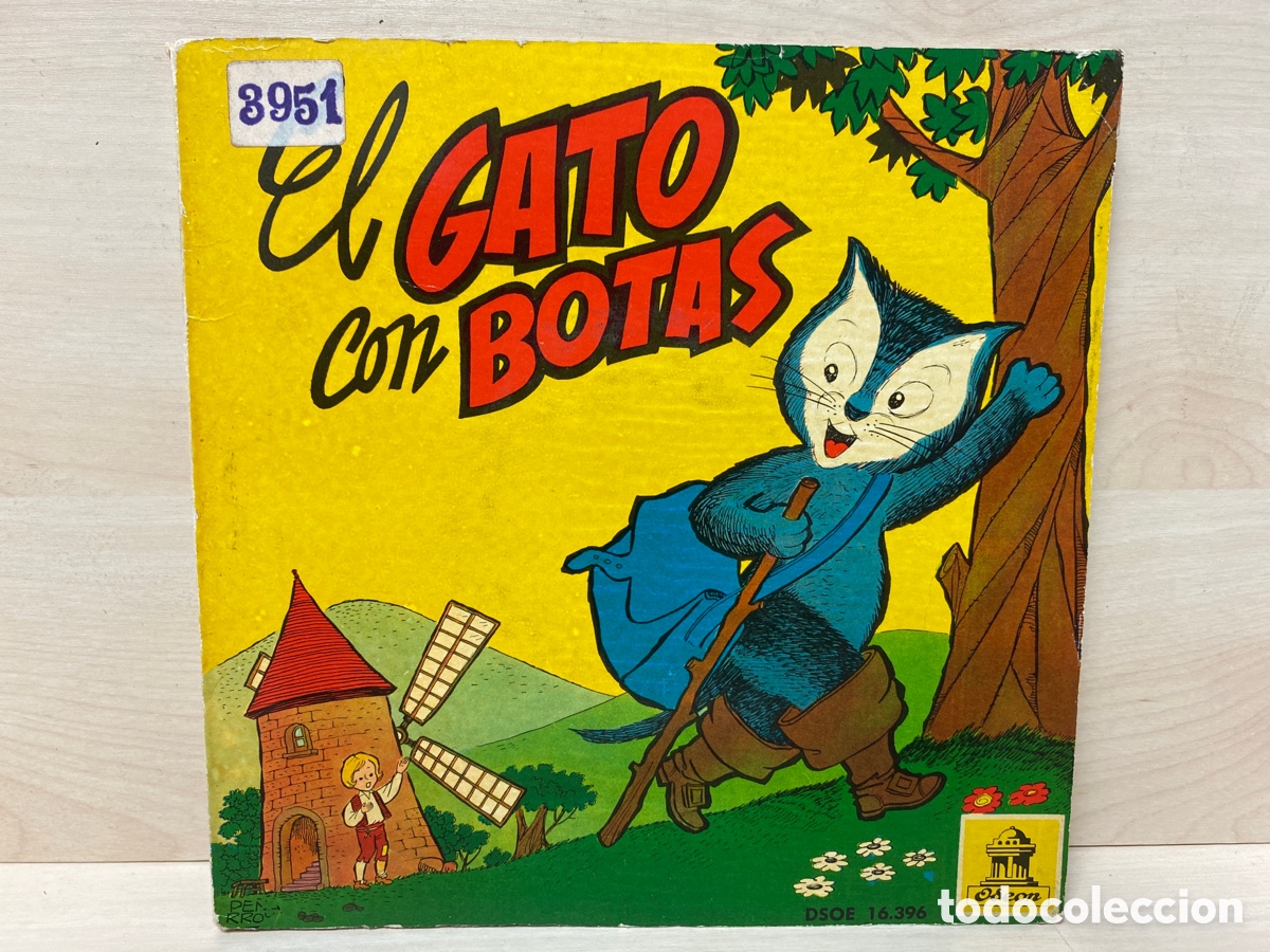 Discos de vinilo: El Gato Con Botas (7&rdquo;, Single, Gat) - Foto 1