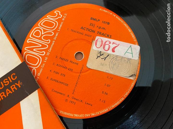 Discos de vinilo: MODERN MOVEMENT ACTION TRACKS LP (B-39) - Foto 3