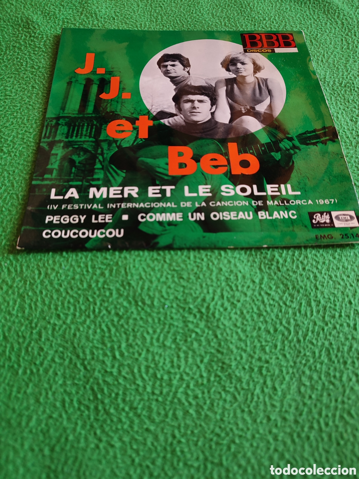 Discos de vinilo: J.J. et Beb - La mer et le soleil + 3 - Foto 1