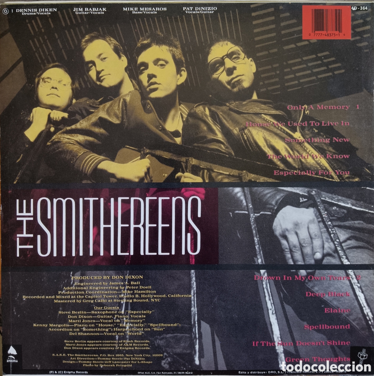 Discos de vinilo: The Smithereens - Green Troughts, 1988 - Foto 2