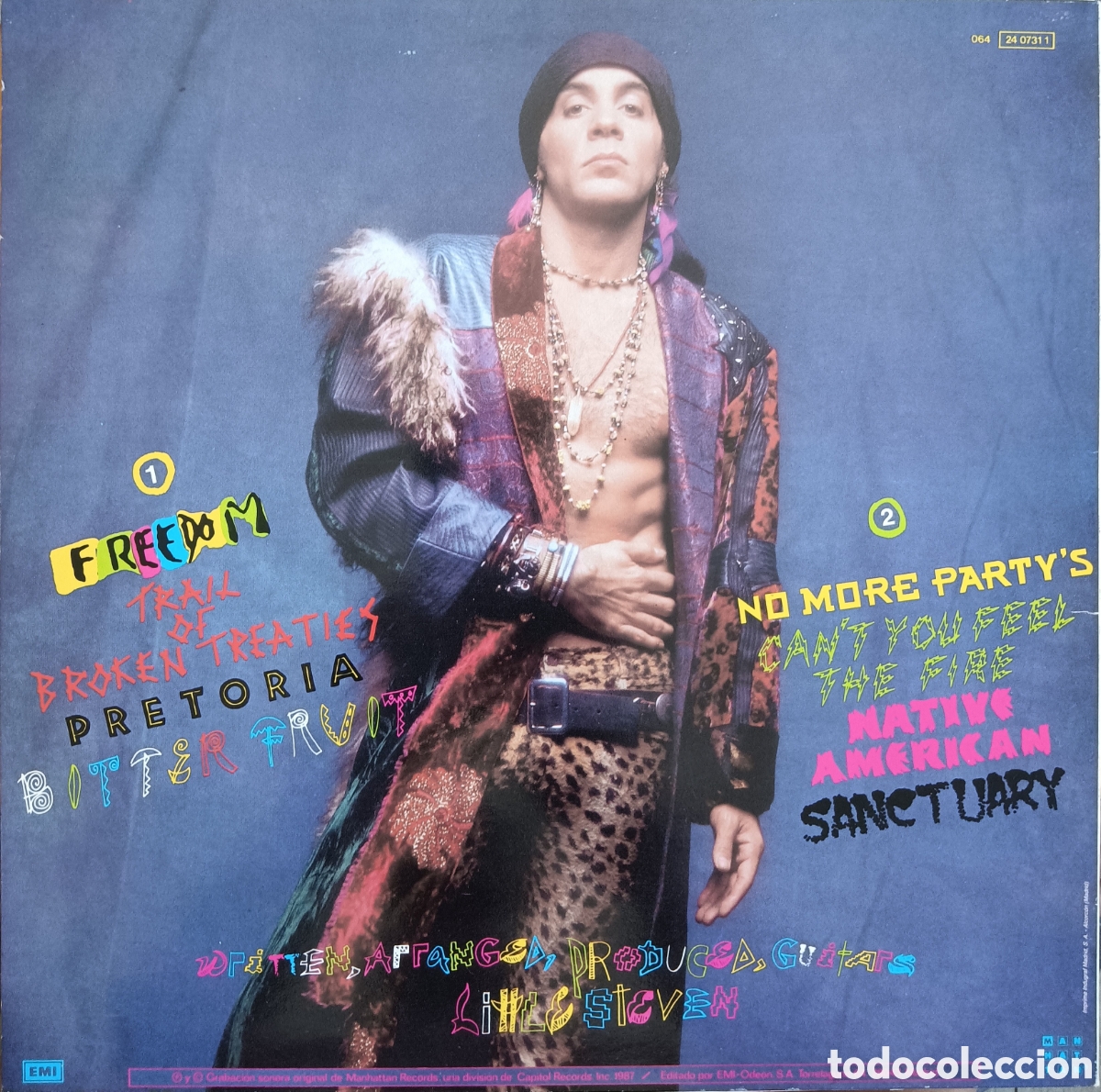 Discos de vinilo: Little Steven - Freedom no compromise, 1987 - Foto 2