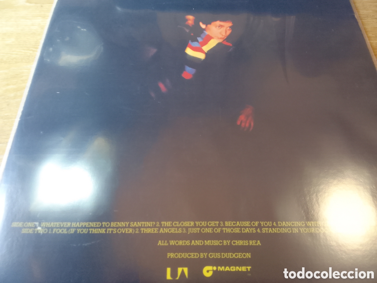 Discos de vinilo: CHRIS REA WHATEVER HAPPENED TO BENNY SANTINI ? - Foto 2
