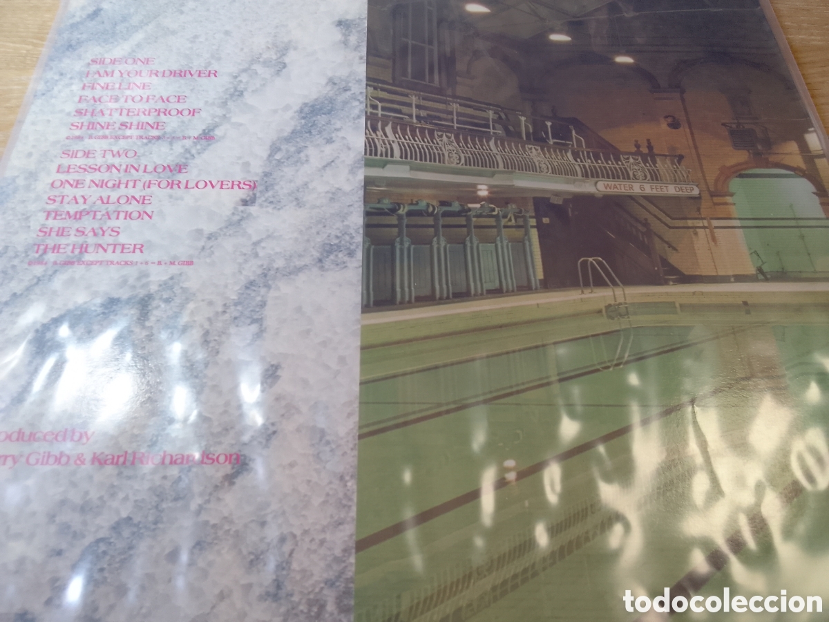 Discos de vinilo: BARRY GIBB NOW VOYAGER - Foto 2
