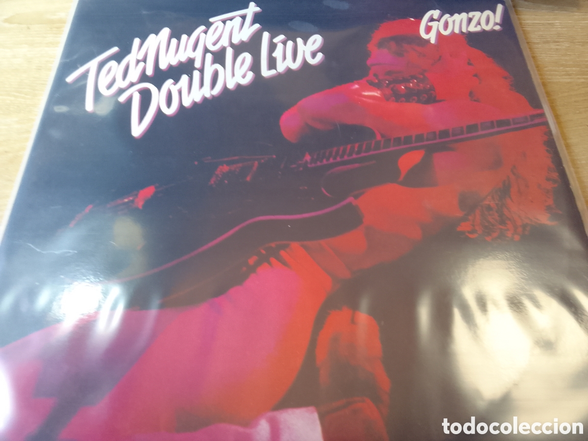 Discos de vinilo: TED NUGENT DOUBLE LIVE BONZO DOBLE LP - Foto 1