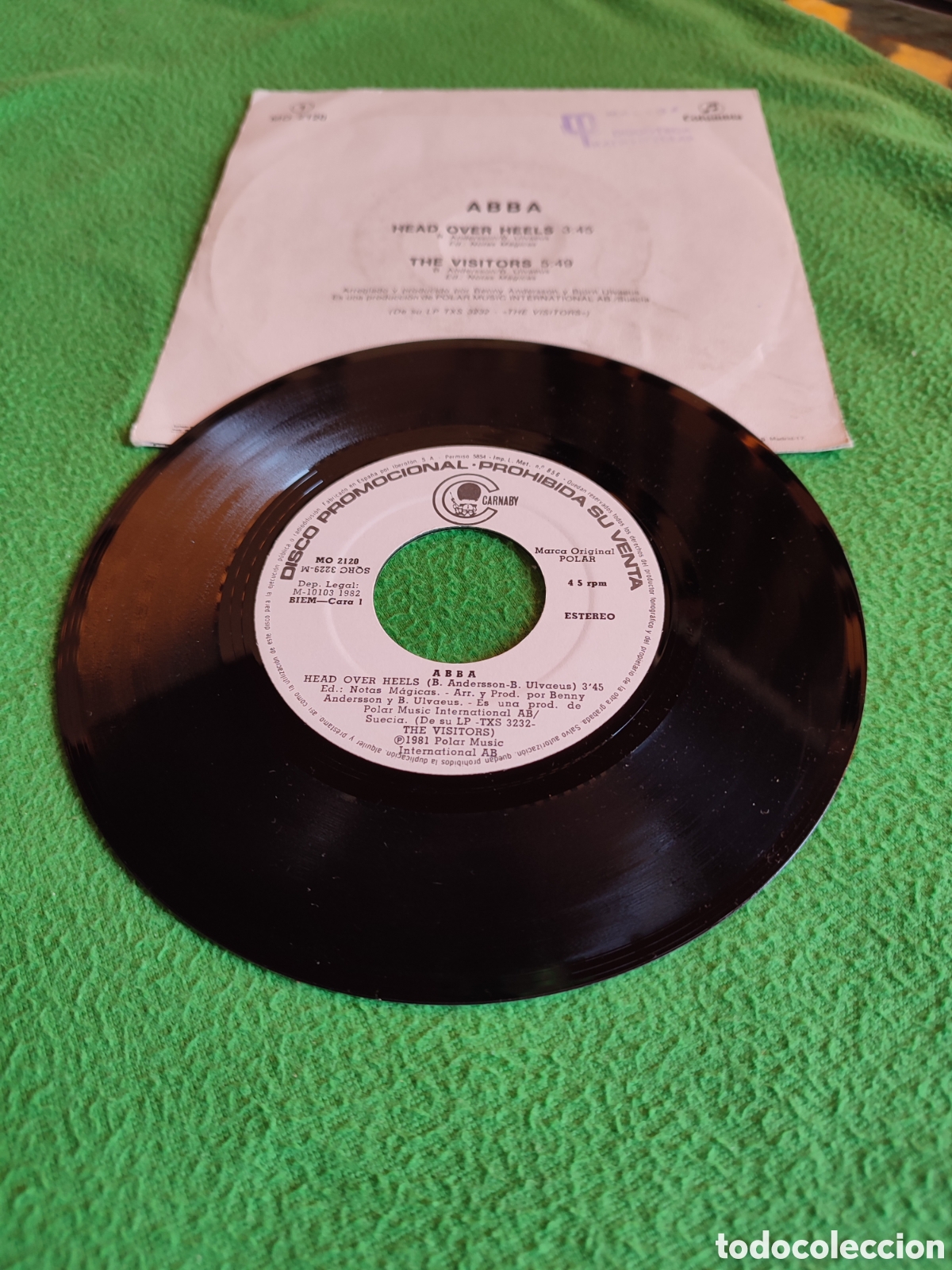Discos de vinilo: Abba - Head Over heels - Foto 2