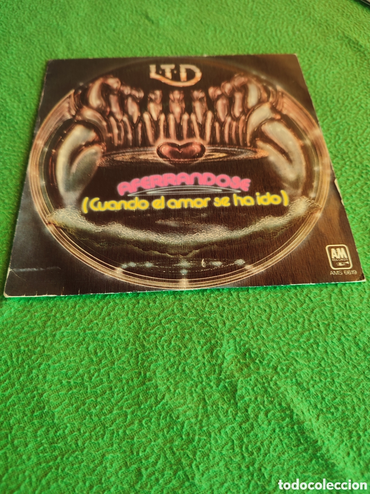 Discos de vinilo: L.T.D. - Aferr&aacute;ndose - Foto 1