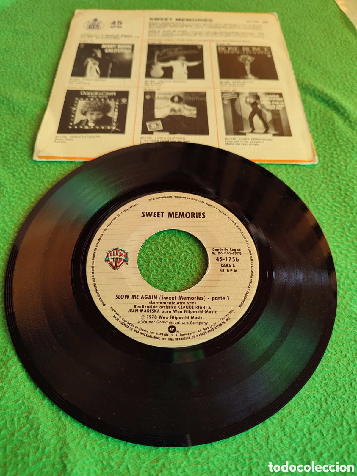 Discos de vinilo: Sweet Memories - Slow me again - Foto 2