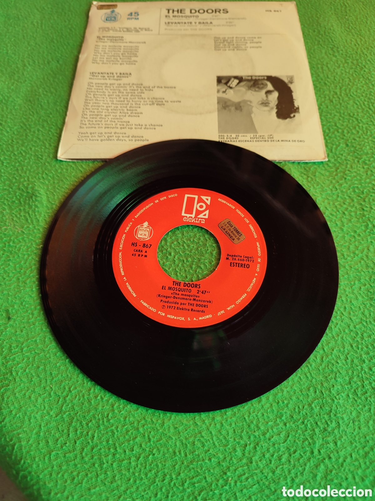 Discos de vinilo: The Doors - El mosquito - Foto 2