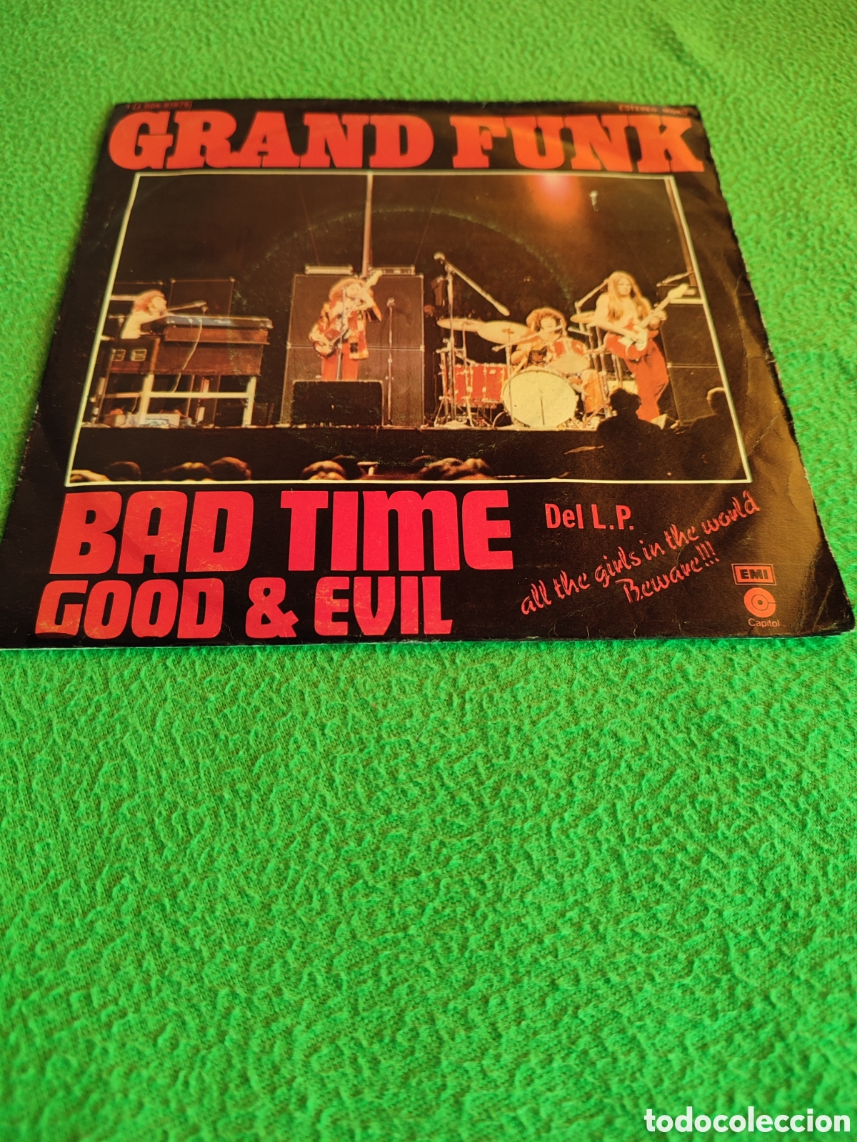 Discos de vinilo: Grand Funk - Bad time - Foto 1