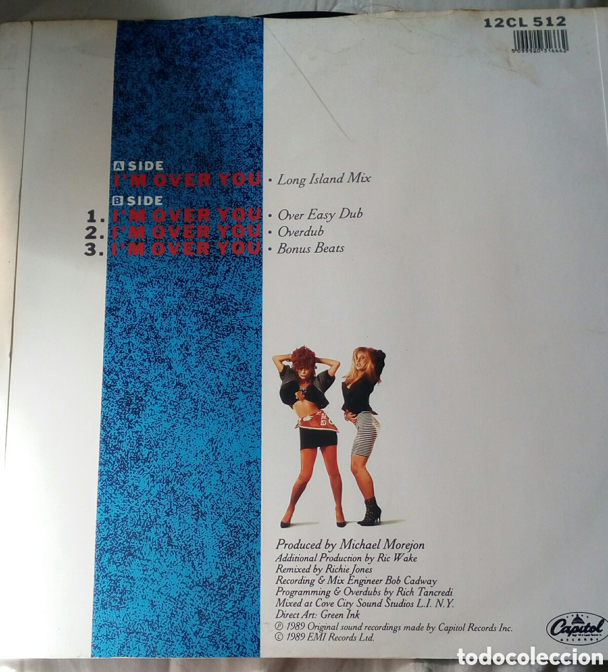 Discos de vinilo: LOTE TRES MAXI SINGLE DANCE, LATINA - Foto 2