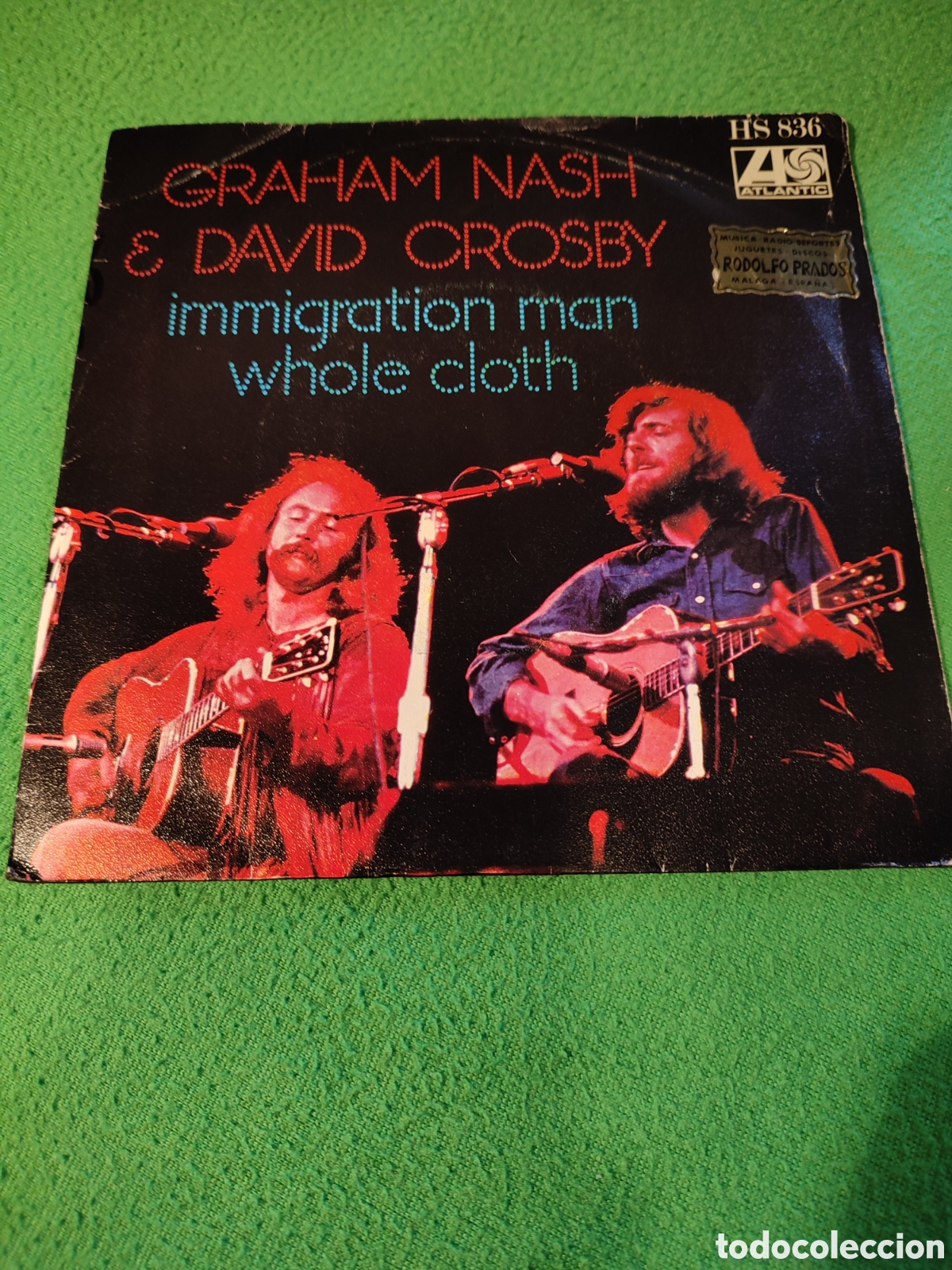 Discos de vinilo: Graham Nash & David Crosby - Immigration man - Foto 1